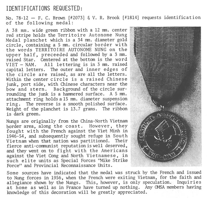 Identification Requested (Territoire Autonome Nung  Medal) - p 1